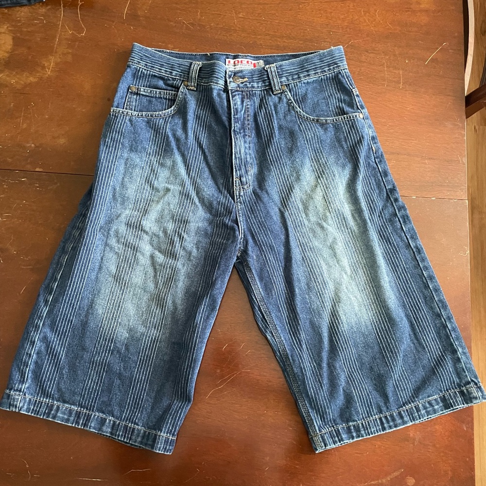 super cool jnco style LOCO jorts